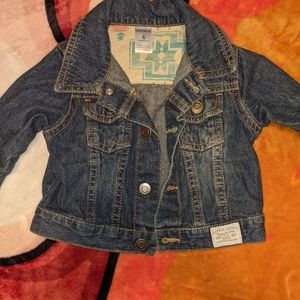Carter's Baby Jean Jacket size 6 months